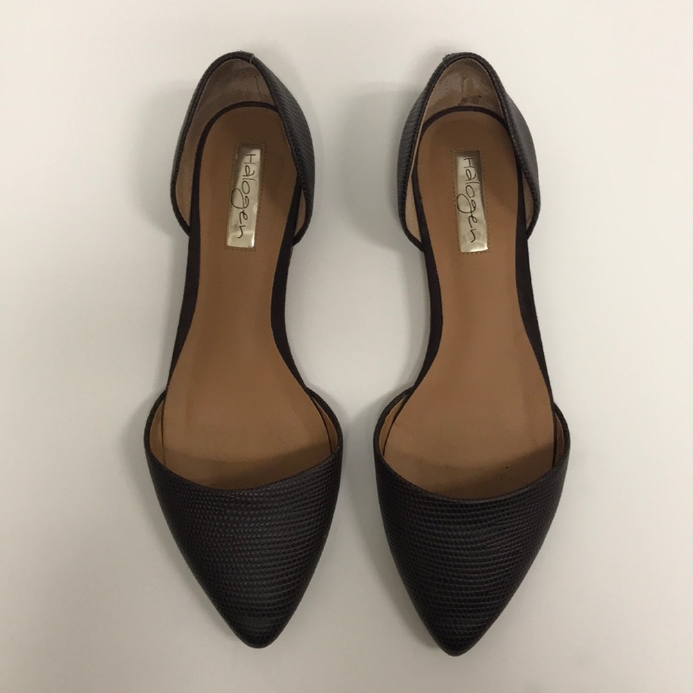 Nordstroms Halogen d’Orsay flats. Size 6 1/2.